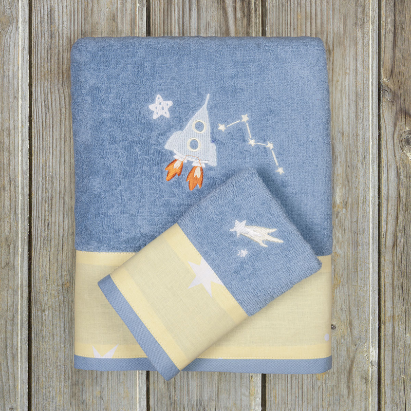 Παιδικές Πετσέτες (Σετ 2τμχ) Kocoon Space 380gsm