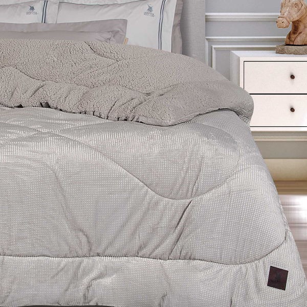 Κουβερτοπάπλωμα Υπέρδιπλο (220x240) Greenwich Polo Club Essential 3955 Ice Grey