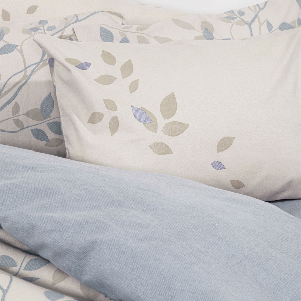 Φανελένια Παπλωματοθήκη Μονή (Σετ 160x240) 2 Όψεων Nima High Up