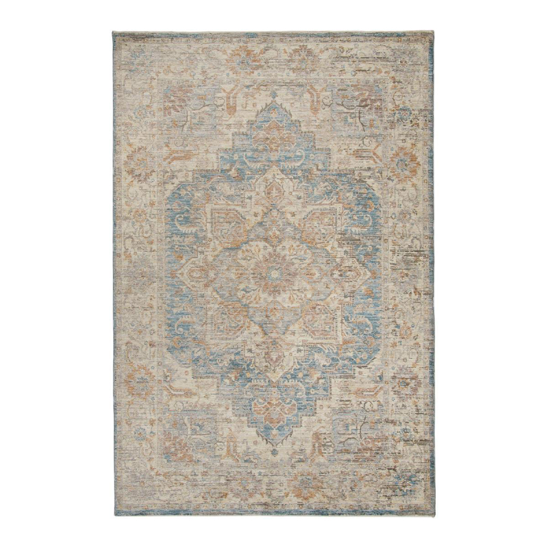 Χαλί (160x240) Βιοκαρπέτ Toulouse 03354A Blue/D.Blue