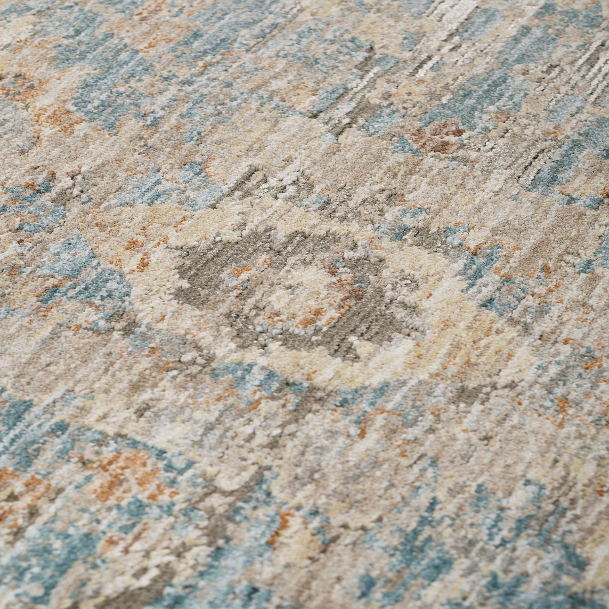 Χαλί (200X290) Βιοκαρπέτ Toulouse 03355A Blue D Home Χαλιά Σαλονιού Spitishop