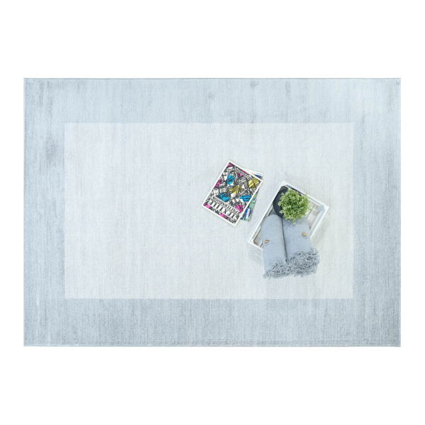 Χαλί (200x290) Ezzo Seta E085BY9 Cream/Light Grey