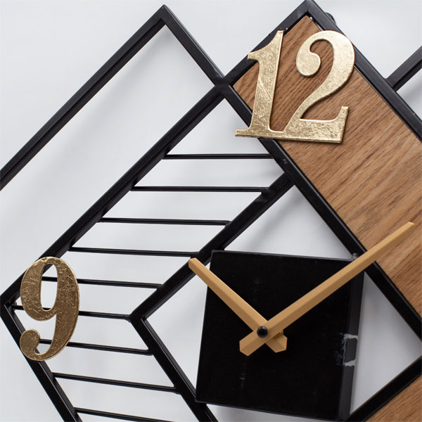 Ρολόι Τοίχου (62.9x3.8x42.5) Estheti 813-10004