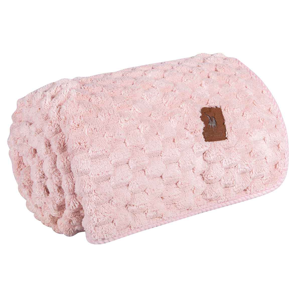 Κουβέρτα Καναπέ Fleece (130X170) Greenwich Polo Club Essential 8848 Pink Home Λευκά Είδη Σαλονιού Κουβέρτες Spitishop