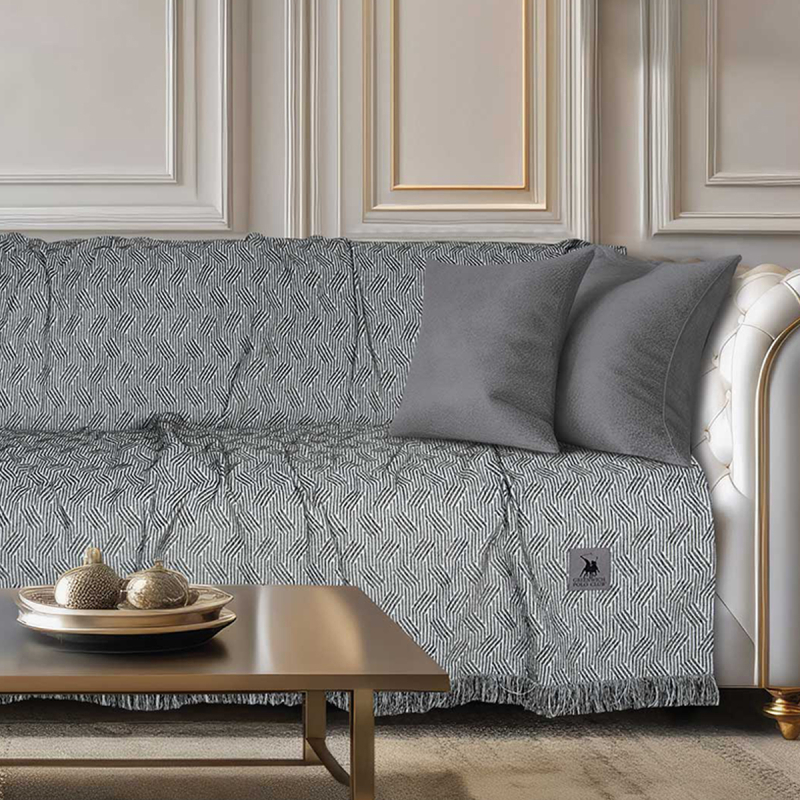 Ριχτάρι Καναπέ Διθέσιου (180x250) Greenwich Polo Club 3951 D.Grey