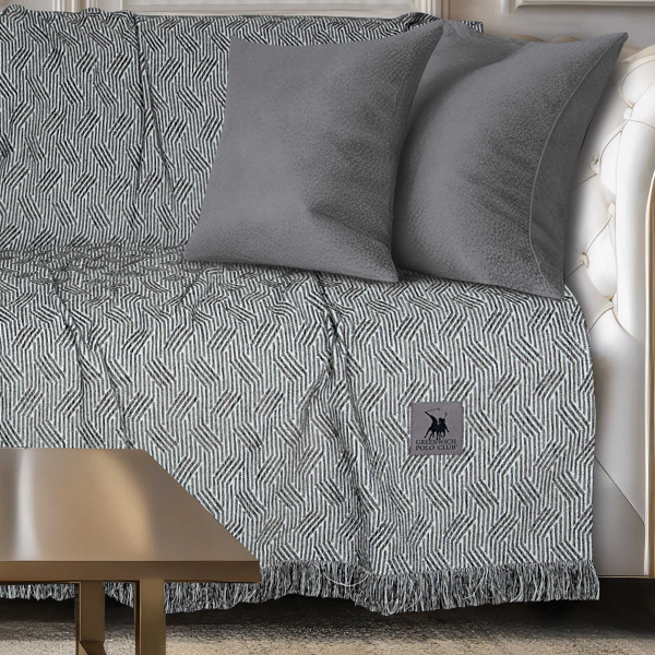 Ριχτάρι Καναπέ Διθέσιου (180x250) Greenwich Polo Club 3951 D.Grey