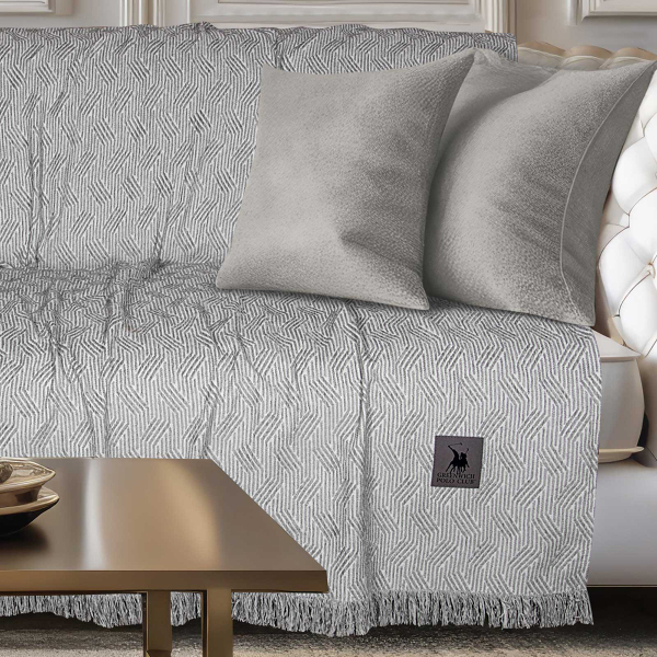 Ριχτάρι Καναπέ Τριθέσιου (180x300) Greenwich Polo Club 3950 Grey