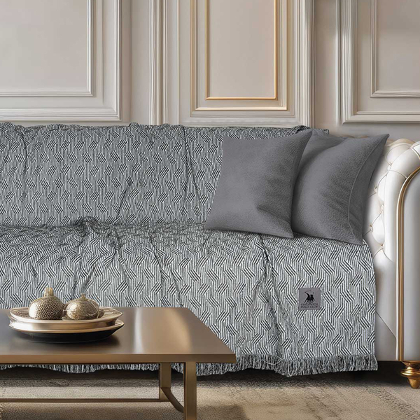 Ριχτάρι Καναπέ Τριθέσιου (180x300) Greenwich Polo Club 3951 D.Grey