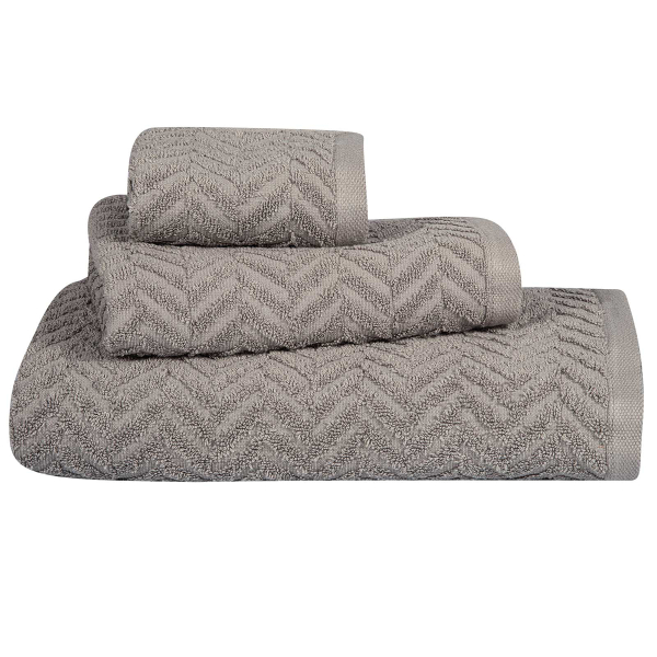 Πετσέτες Μπάνιου (Σετ 3τμχ) Greenwich Polo Club Cozy 4095 Taupe 480gsm