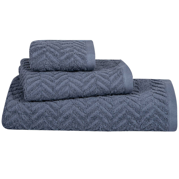 Πετσέτες Μπάνιου (Σετ 3τμχ) Greenwich Polo Club Cozy 4097 Dusty Blue 480gsm