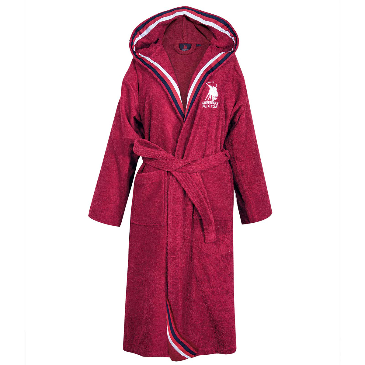 Μπουρνούζι Greenwich Polo Club Essential 3061 Bordeaux Large Large φωτογραφία