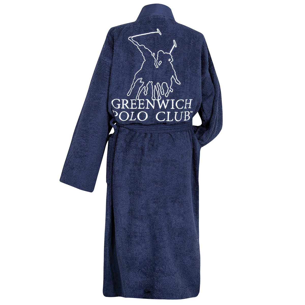 Μπουρνούζι Greenwich Polo Club Essential 3212 Royal Blue X-Large Home Λευκά Είδη Μπάνιου Μπουρνούζια Spitishop