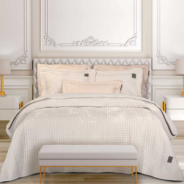 Κουβερτόριο King Size (240x250) Greenwich Polo Club Classic 4429 Ivory