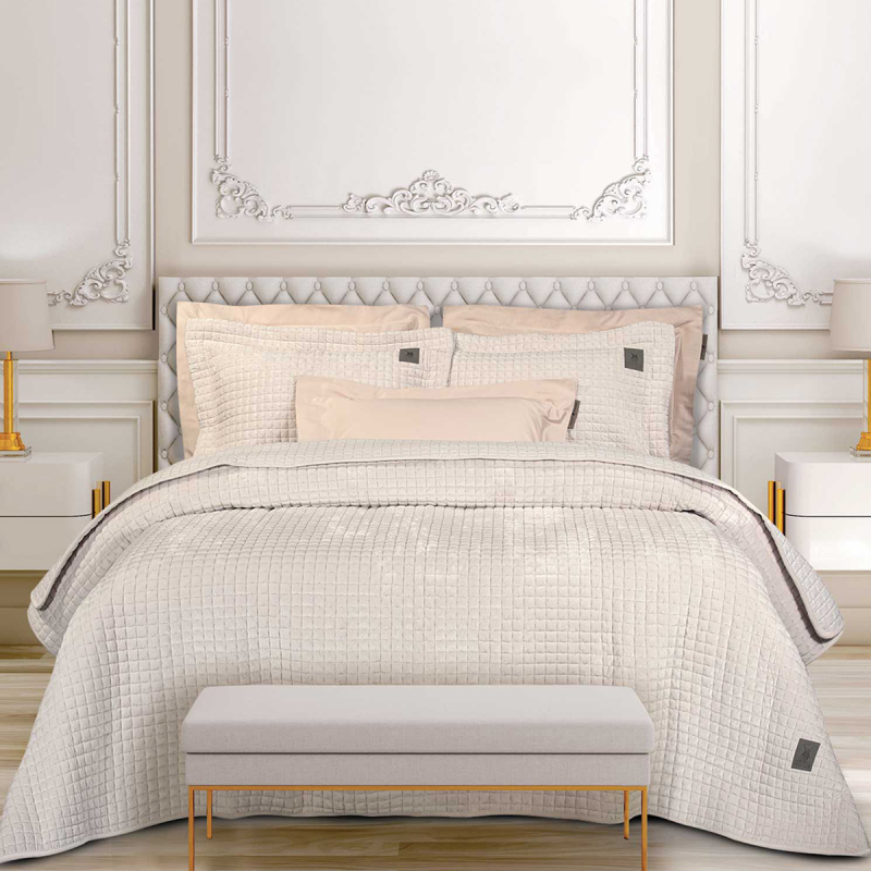 Κουβερτόριο King Size (240x250) Greenwich Polo Club Classic 4429 Ivory