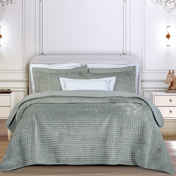 Κουβερτόριο King Size (240x250) Greenwich Polo Club Classic 4430 Sage Green