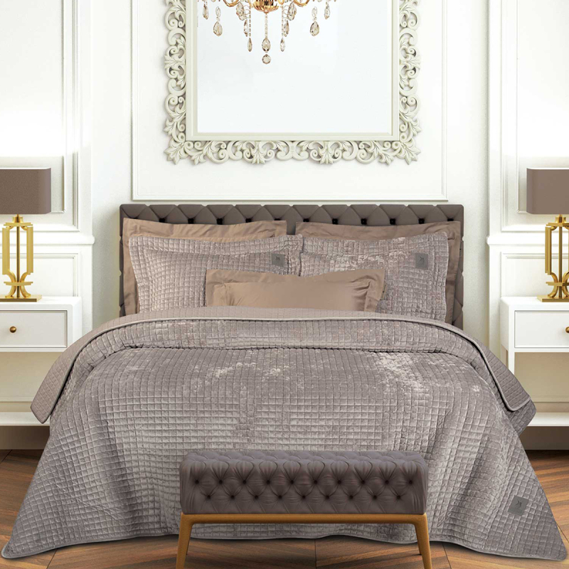 Κουβερτόριο King Size (240x250) Greenwich Polo Club Classic 4432 Taupe