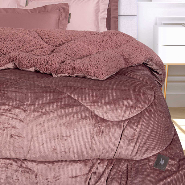 Κουβερτοπάπλωμα Υπέρδιπλο (220x240) Greenwich Polo Club Essential 3957 Nude