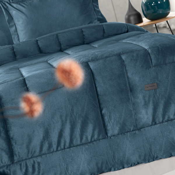 Πάπλωμα Ημίδιπλο (180x240) Guy Laroche Scarlett Blue Saphire