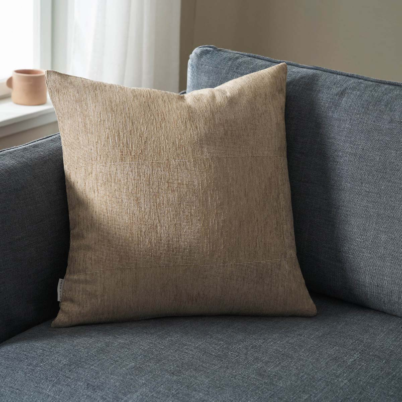 Διακοσμητική Μαξιλαροθήκη (50x50) Gofis Home Zephyr Sesame Beige 146/06