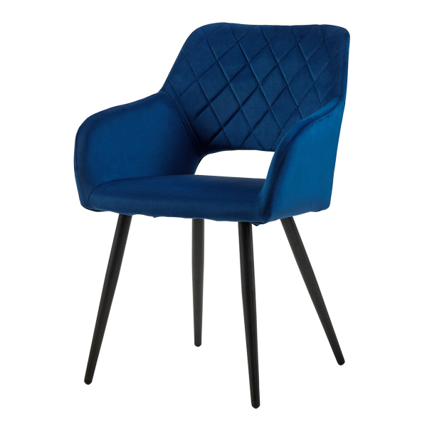 Καρέκλα Τραπεζαρίας (56x59.5x84) Spitishop Regal Blue