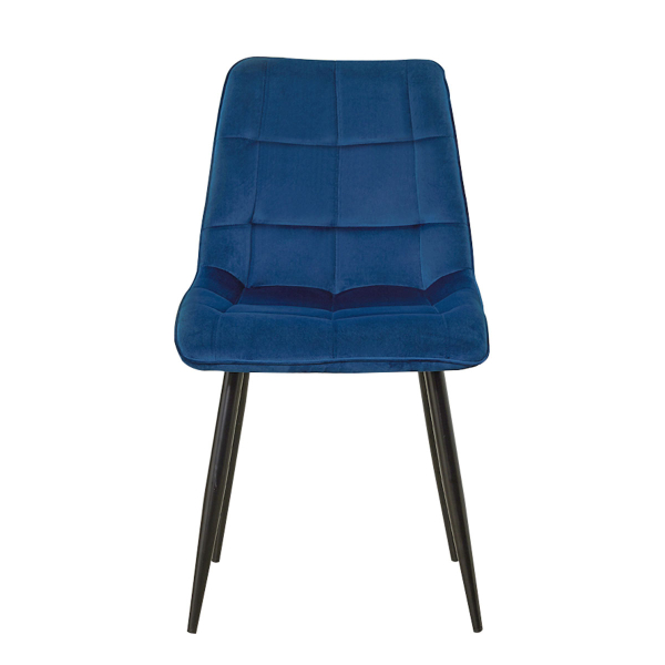 Καρέκλα Τραπεζαρίας (62x54x87) Spitishop Sabine Blue
