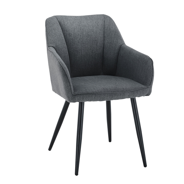 Καρέκλα Τραπεζαρίας (43.5x48.5x81) Spitishop Cadair Dark Grey