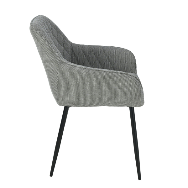 Καρέκλα Τραπεζαρίας (60x56x82) Spitishop Emiliano Grey