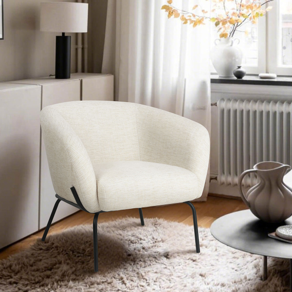 Πολυθρόνα (78x72x71) Spitishop Baila Champagne