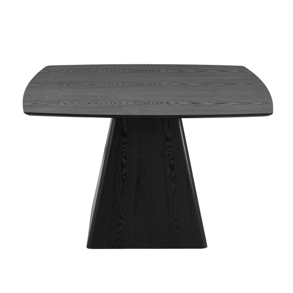 Τραπέζι Τραπεζαρίας (120x120x75) Spitishop Kiana Black