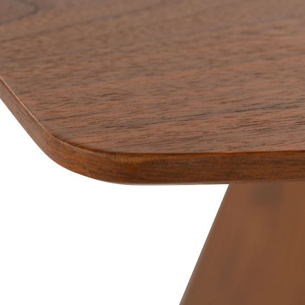 Τραπέζι Τραπεζαρίας (120x120x75) Spitishop Kiana Brown