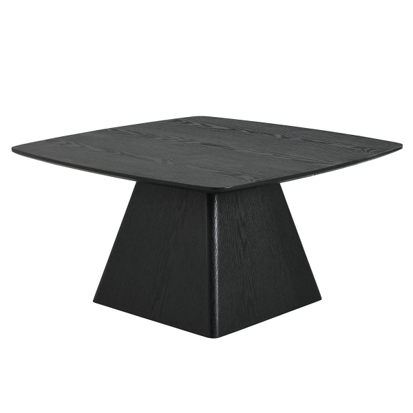 Τραπέζι Σαλονιού (80x80x42) Spitishop Kiana Black