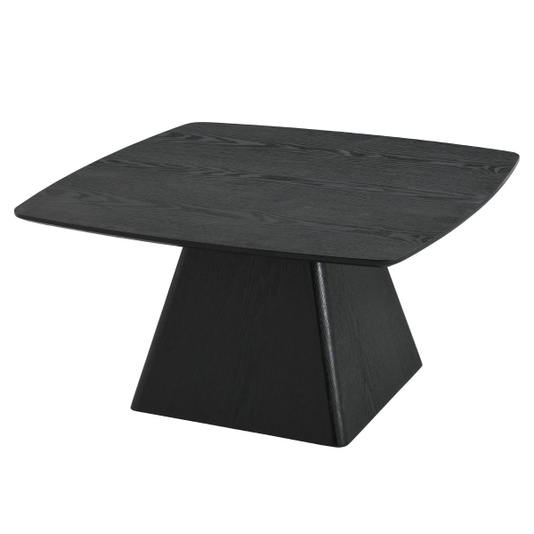 Τραπέζι Σαλονιού (80x80x42) Spitishop Kiana Black