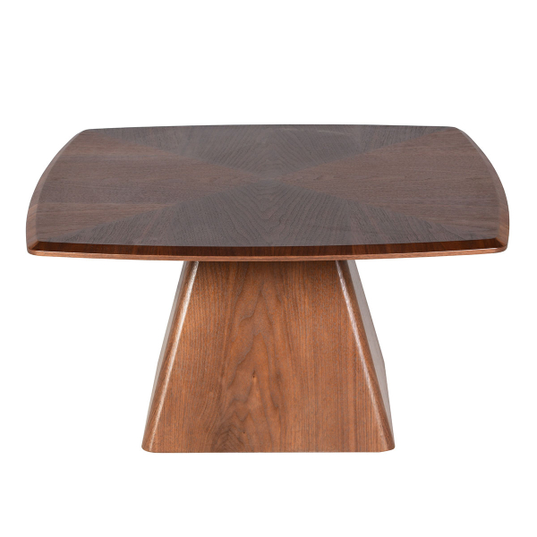 Τραπέζι Σαλονιού (80x80x42) Spitishop Kiana Brown