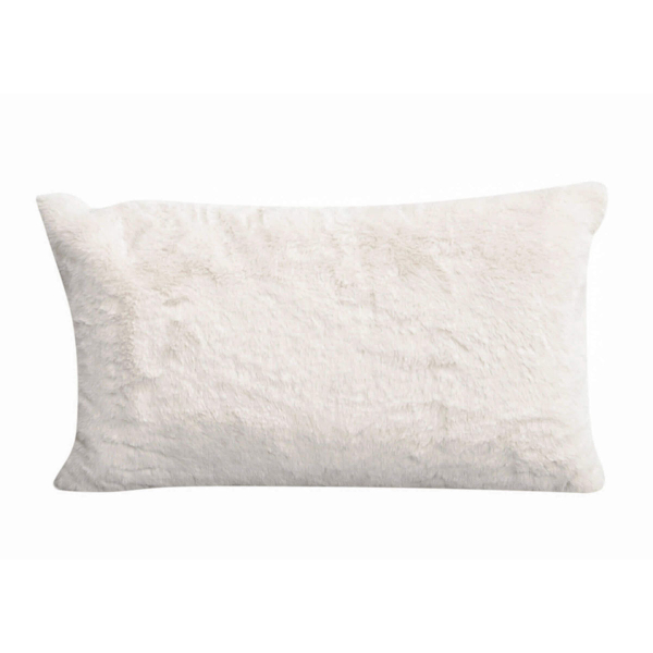 Διακοσμητικό Μαξιλάρι Γούνινο (30x50) Pol Rugs & Mats Rabbit Cream