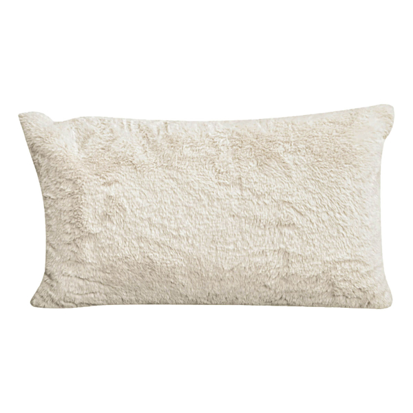 Διακοσμητικό Μαξιλάρι Γούνινο (30x50) Pol Rugs & Mats Rabbit Ivory