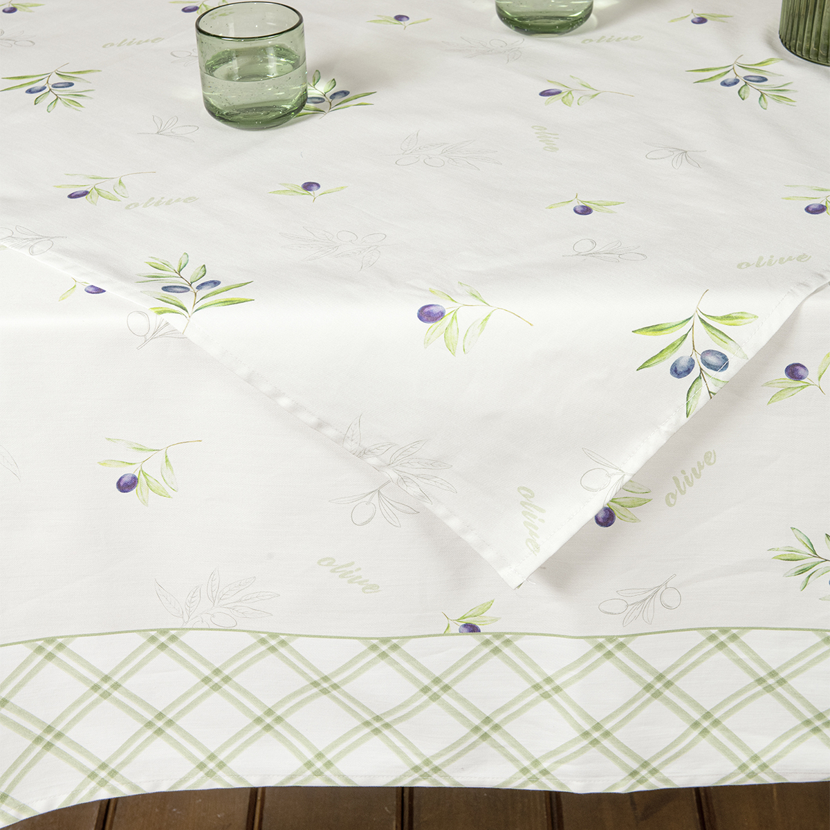 Τραπεζομάντηλο (140X240) Nima Olive Home Λευκά Είδη Κουζίνας & Τραπεζαρίας Τραπεζομάντηλα Spitishop