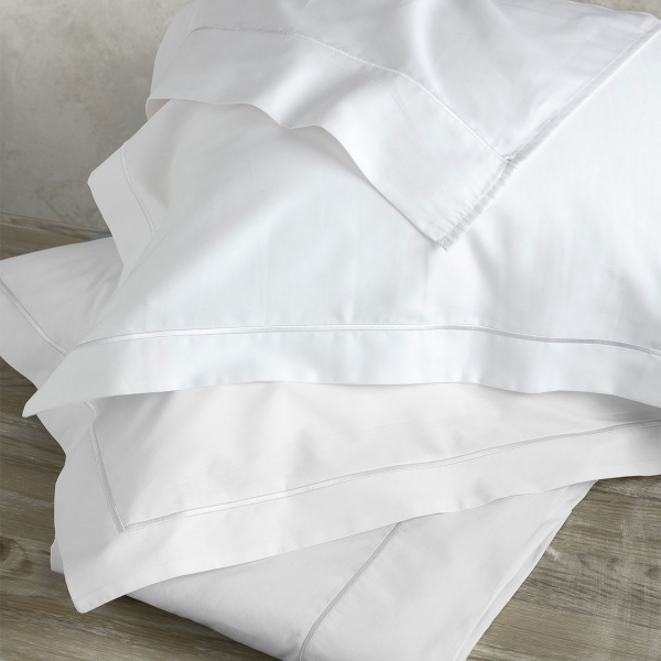 Σεντόνια Υπέρδιπλα Με Λάστιχο (Σετ) Nima Forever White