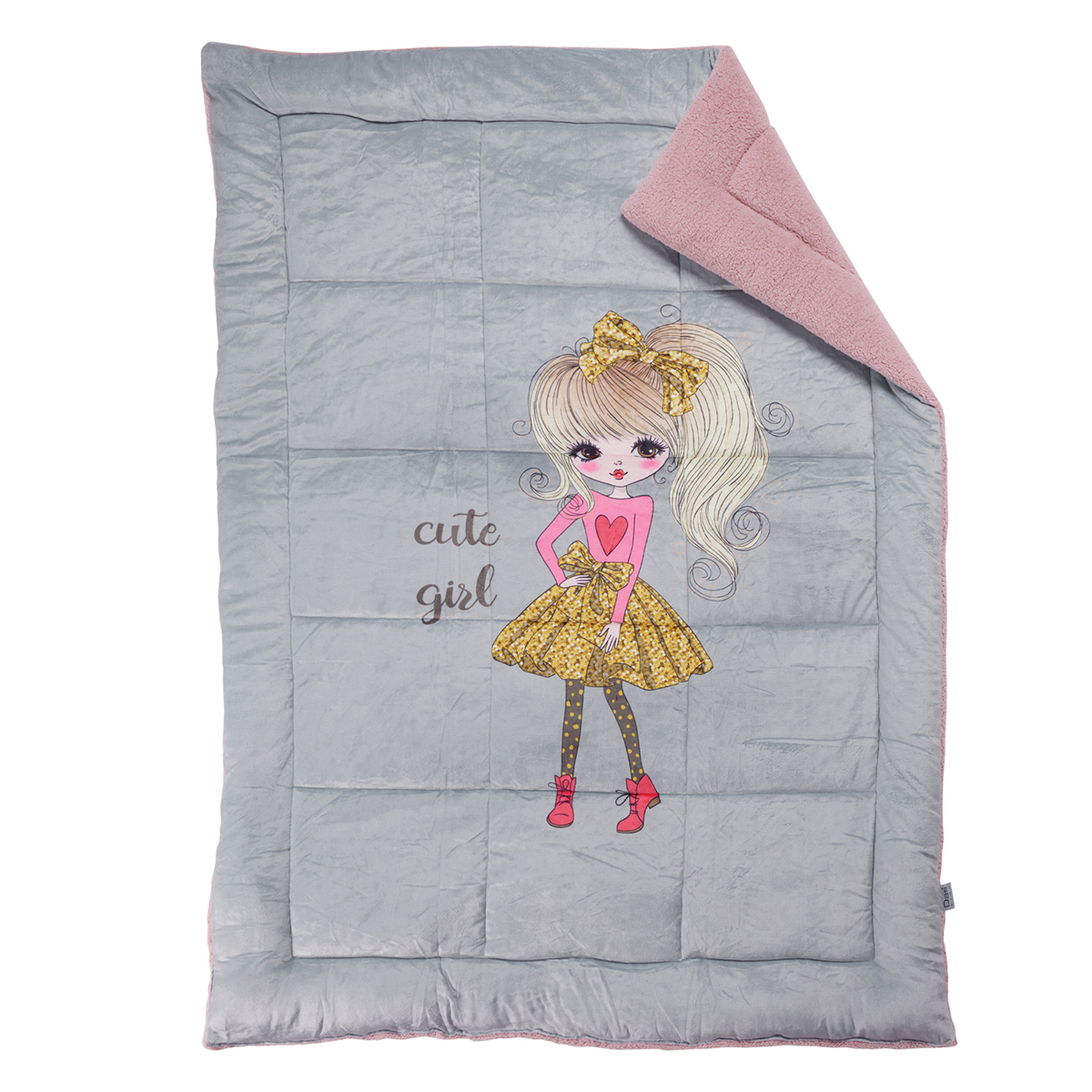 Κουβερτοπάπλωμα Μονό (160X220) Das Home Kids 4971 Παιδικά Λευκά Είδη Παπλώματα Spitishop