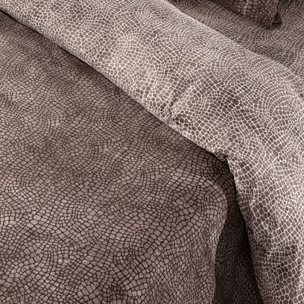 Σεντόνια Υπέρδιπλα (Σετ) Guy Laroche Safari Choco