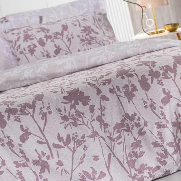 Σεντόνια King Size (Σετ) Guy Laroche Romance Melanze