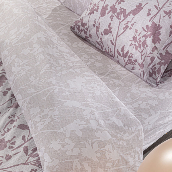 Σεντόνια King Size (Σετ) Guy Laroche Romance Melanze