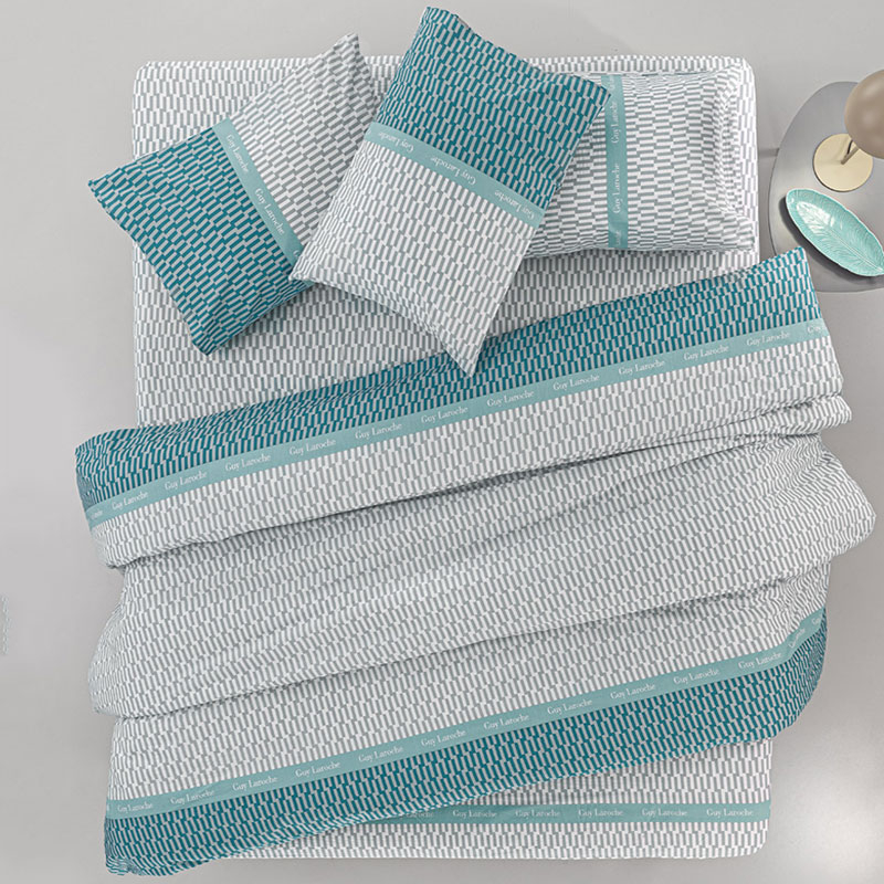 Σεντόνια King Size (Σετ) Guy Laroche Status Petrol