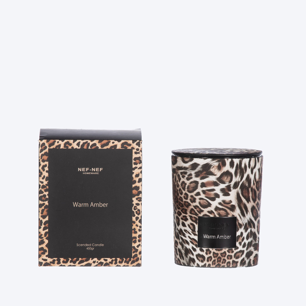 Κερί Αρωματικό 450gr Nef-Nef Homeware Warm Amber