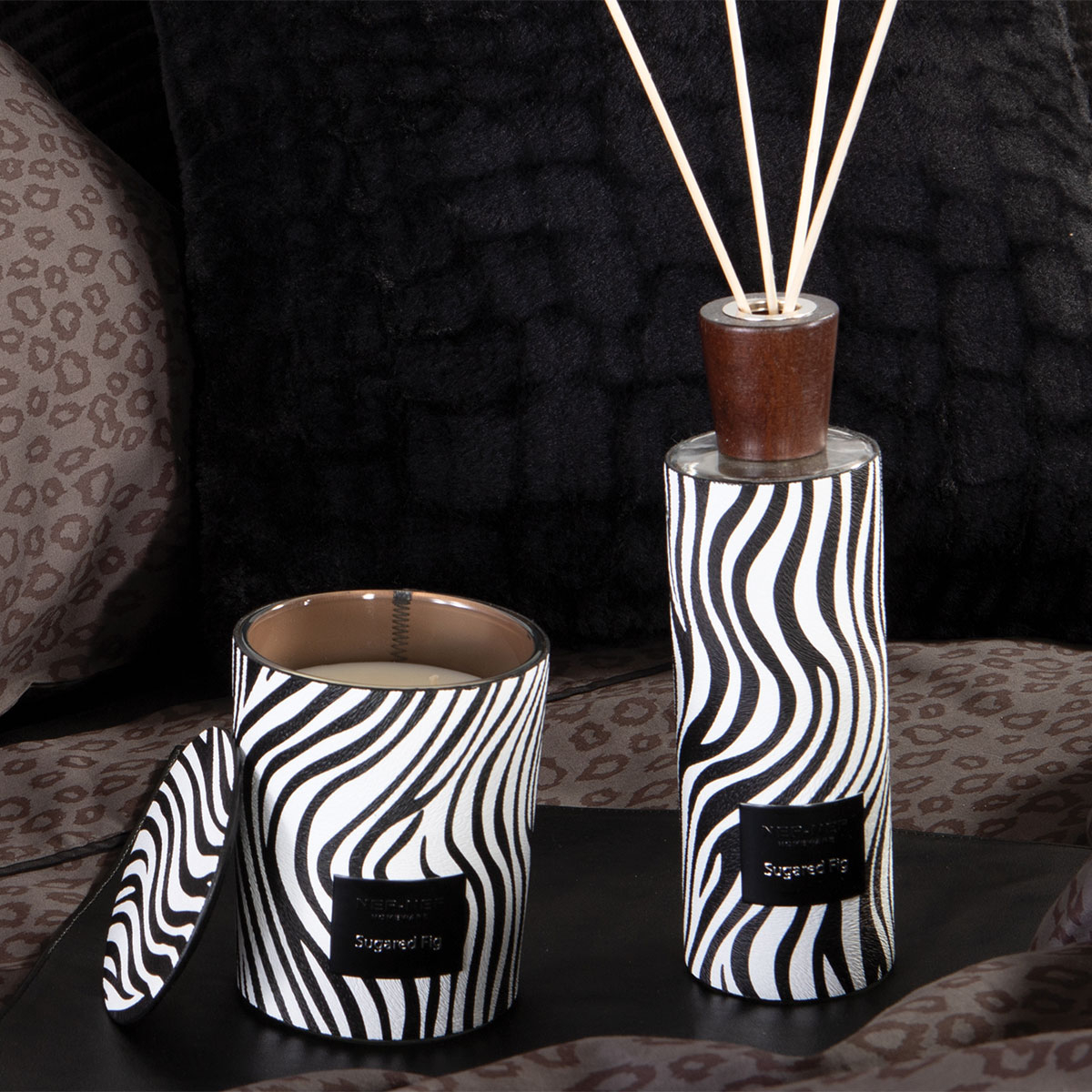 Κερί Αρωματικό 450Gr Nef-Nef Homeware Sugared Fig Home Διακόσμηση Αρωματικά Χώρου - Diffuser Spitishop