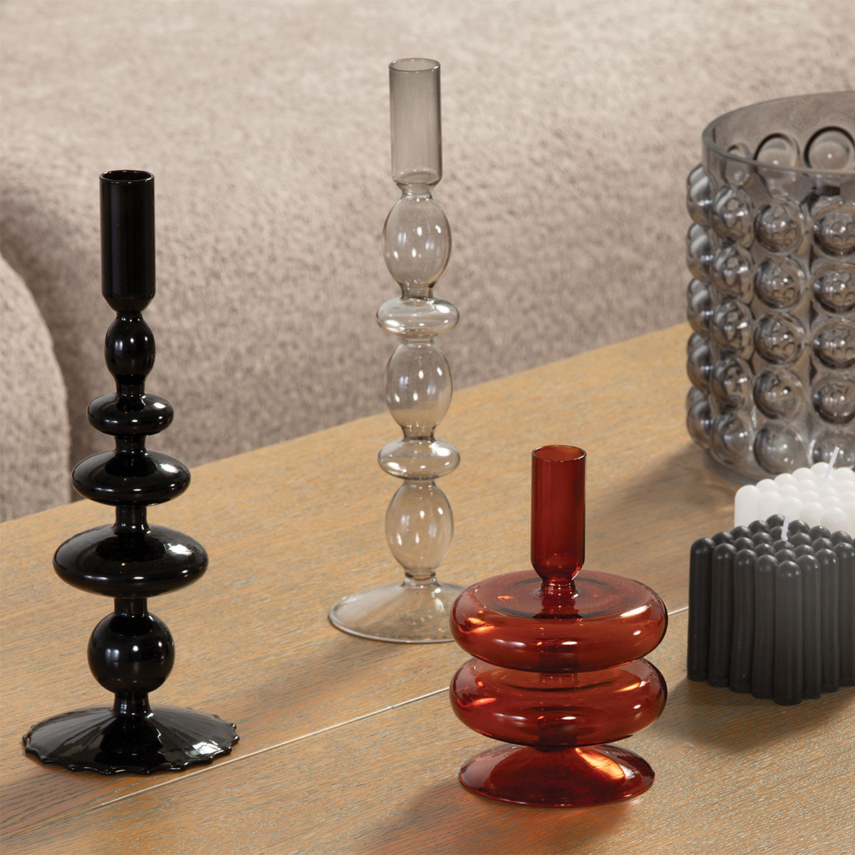 Κηροπήγιο (Φ9X26 5) Nef-Nef Homeware Indila Home Διακόσμηση Κηροπήγια Spitishop