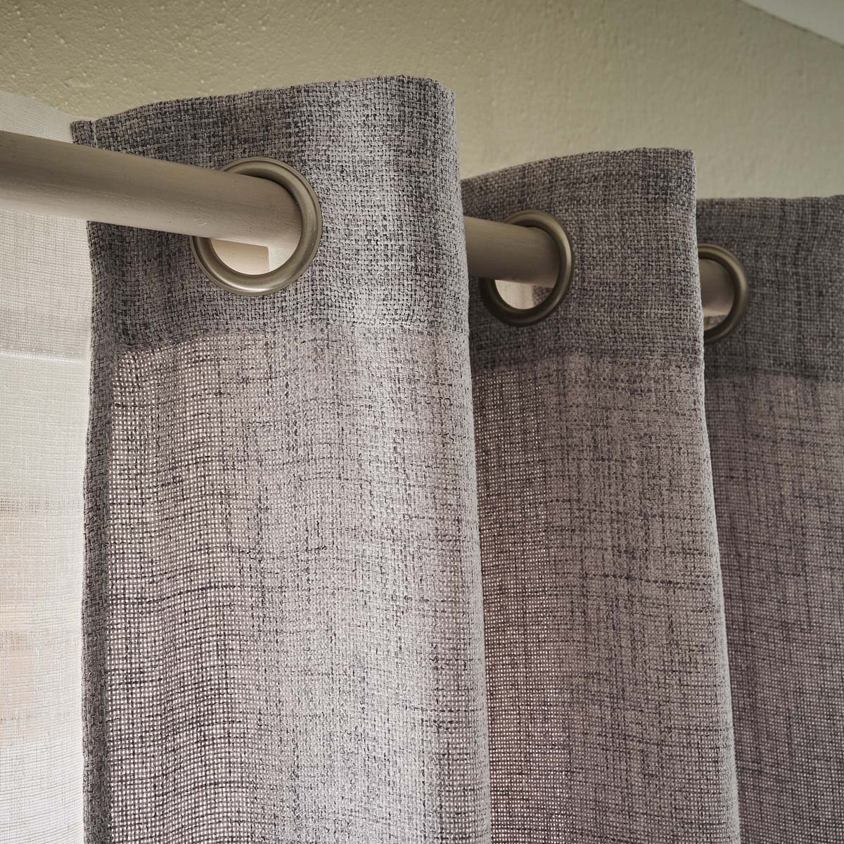 Κουρτίνα (140X280) με Τρουκς Gofis Home Magna Grey Aw26 495 15 Κουρτίνες Σαλονιού Spitishop