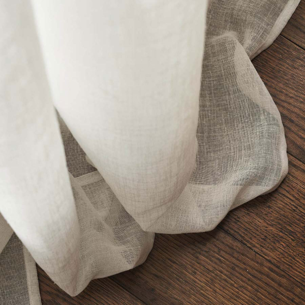 Κουρτίνα (140x295) Με Τρέσα Gofis Home Combe Off White AW26 502/05