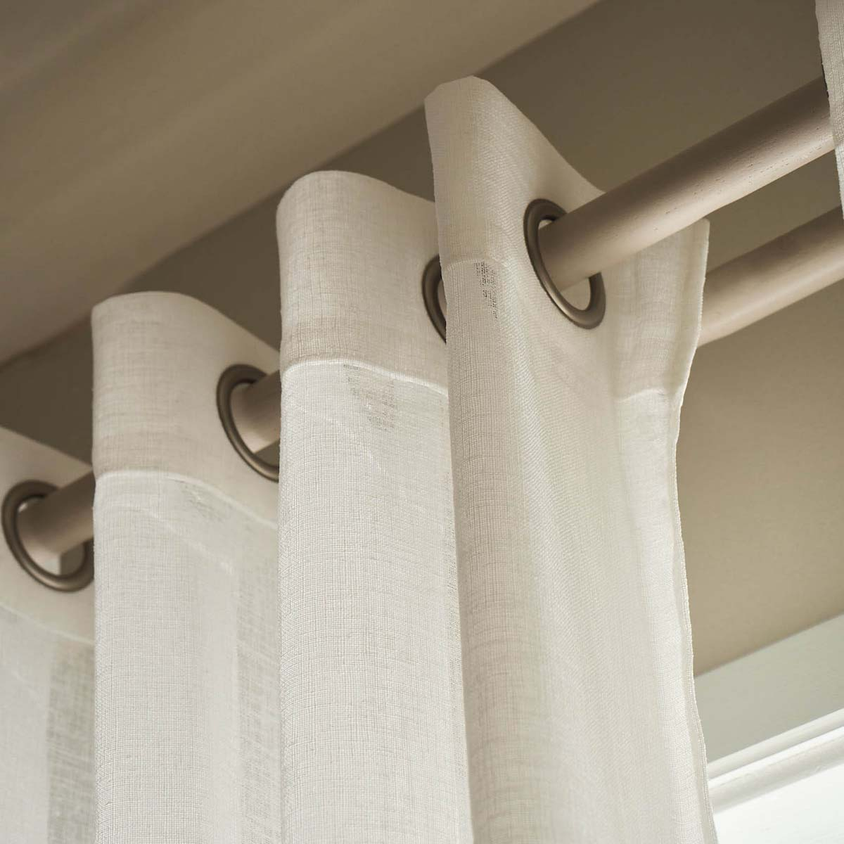 Κουρτίνα (200X280) με Τρουκς Gofis Home Combe Off White Aw26 502 05 Κουρτίνες Σαλονιού Spitishop