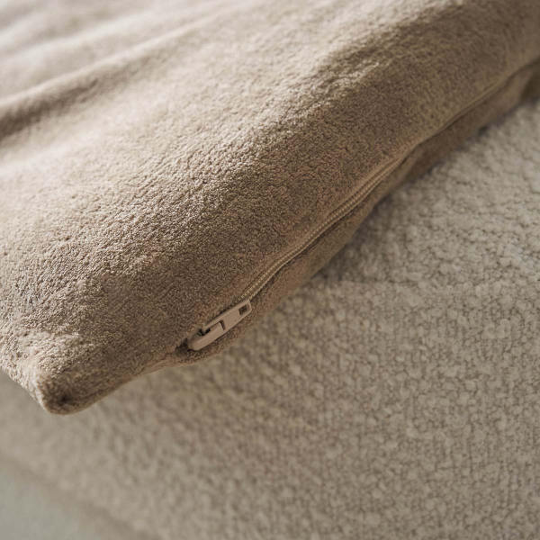 Θήκη Στρώματος Καθίσματος Καναπέ (80x200) Gofis Home Nadinia Canvas Beige 137/06