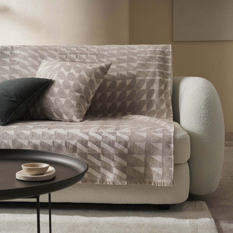 Ριχτάρι Καναπέ Διθέσιου (180x250) Gofis Home Caspian Beige 156/06